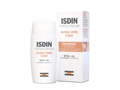 Foto Ultra 100 ISDIN Active Unify COLOR Fusion Fluid SPF 50+