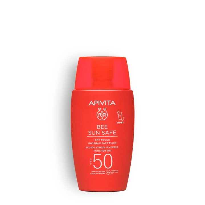 Apivita Bee Sun Safe Dry Touch Invisible Fluid SPF 50