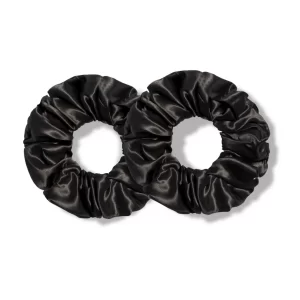 blackout&blackout | classic silk scrunchies