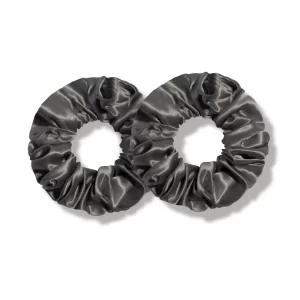 graphite&graphite | classic silk scrunchies