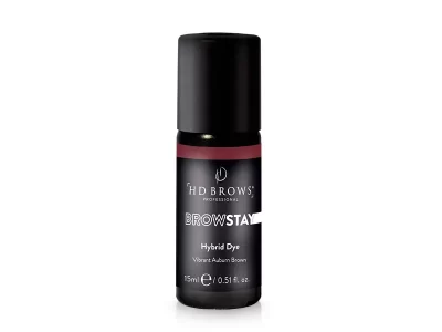 HD Brows BrowStay Hybrid Dye Vibrant Auburn Brown