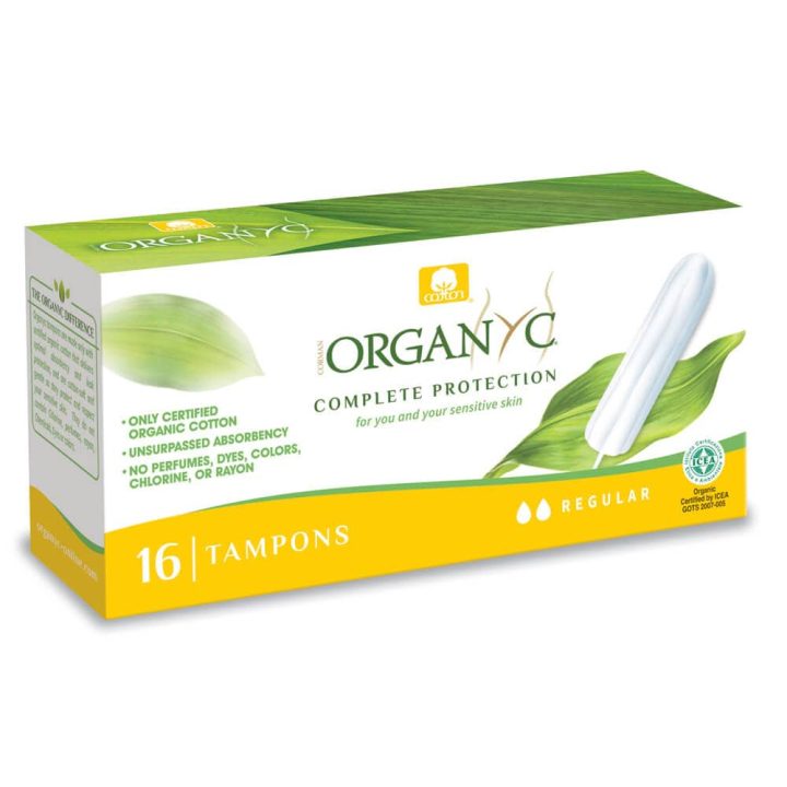 Organyc Digital (no applicator) Tampons - Regular