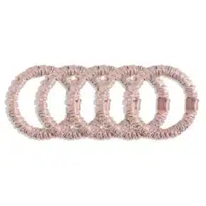 rosaline | slim silk scrunchies