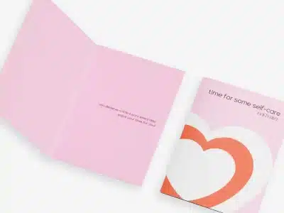 a little self-care, just for you - greeting cards