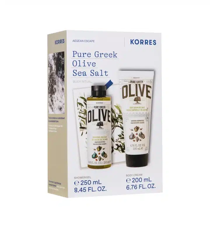 Korres Pure Greek Olive Sea Salt Gift Set