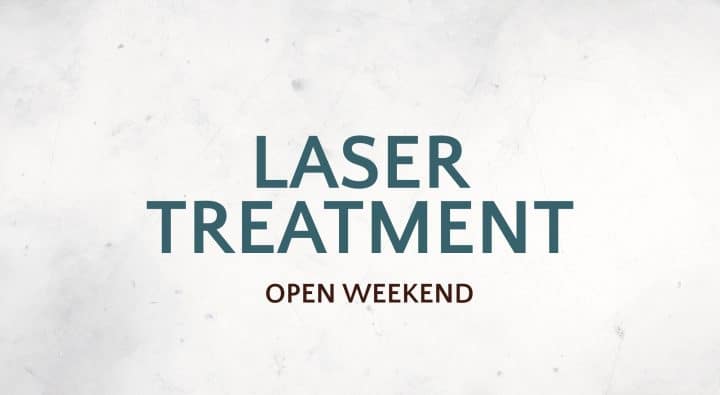 Open Weekend - Tattoo Removal Small